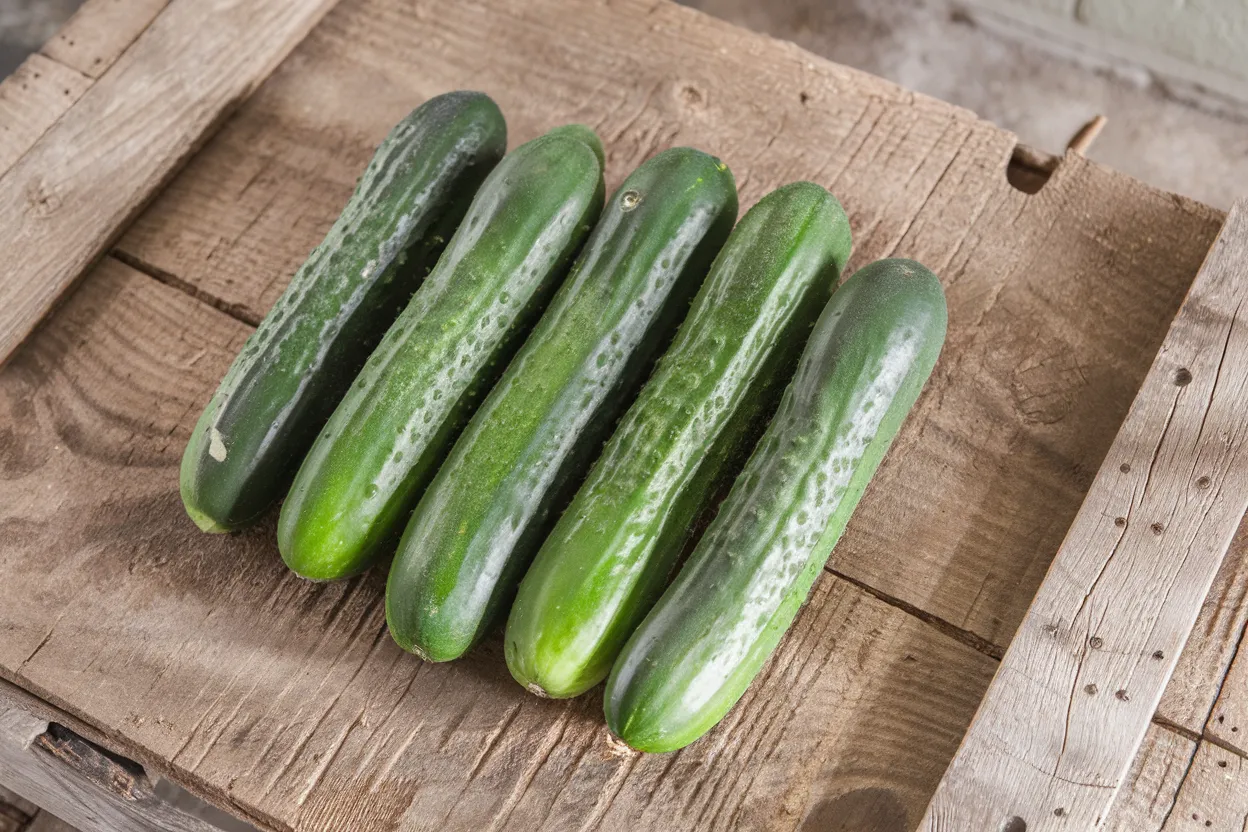 Organic Katrina cucumber seeds, perfect for home garden enthusiasts seeking healthy, fresh cucumbers