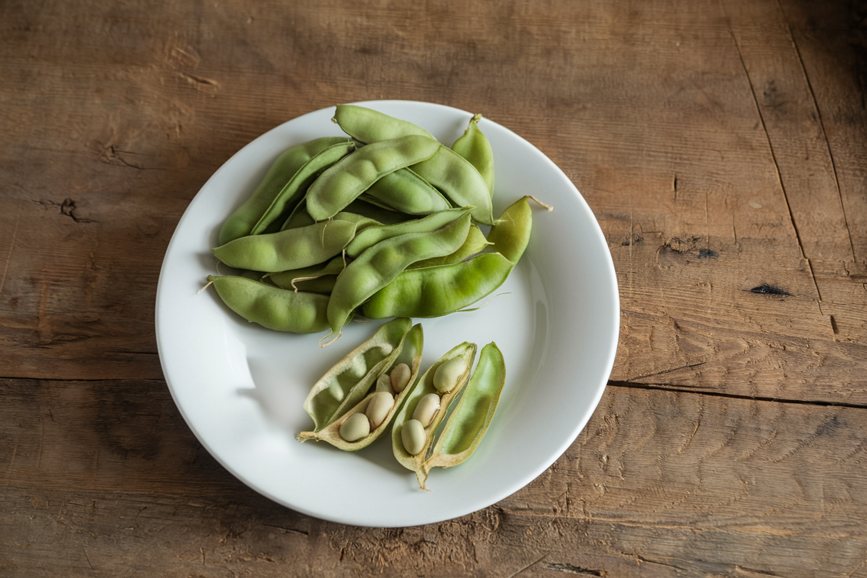 Organic Fordhook 242 bean seeds, ideal for enhancing garden soil health and productivity