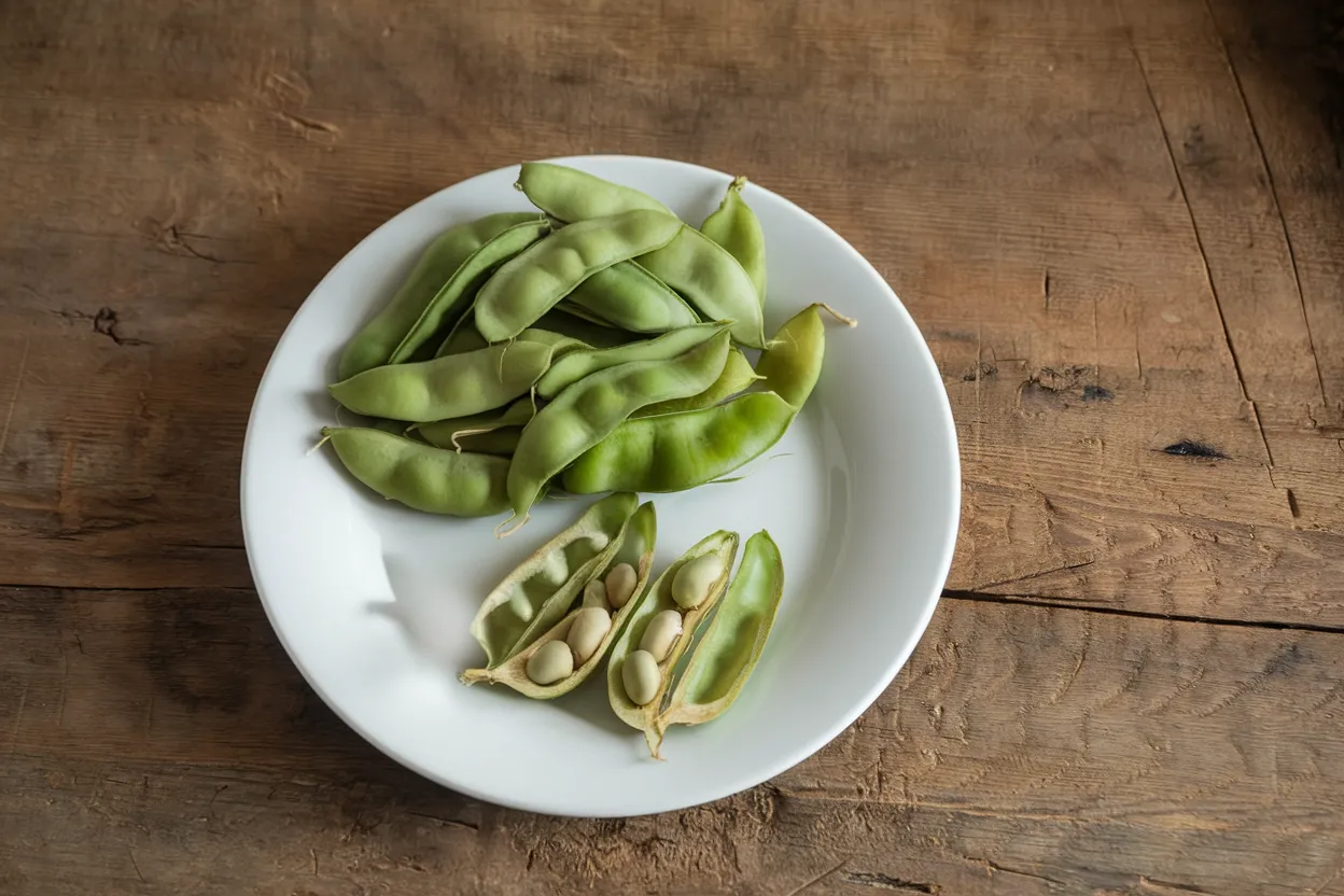 Organic Fordhook 242 bean seeds, ideal for enhancing garden soil health and productivity