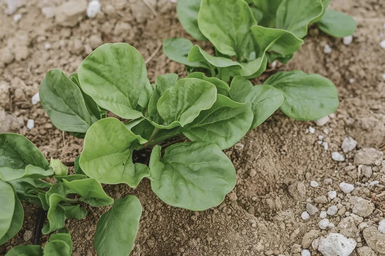 Organic Lizard F1 spinach seeds, perfect for nutritious green salads