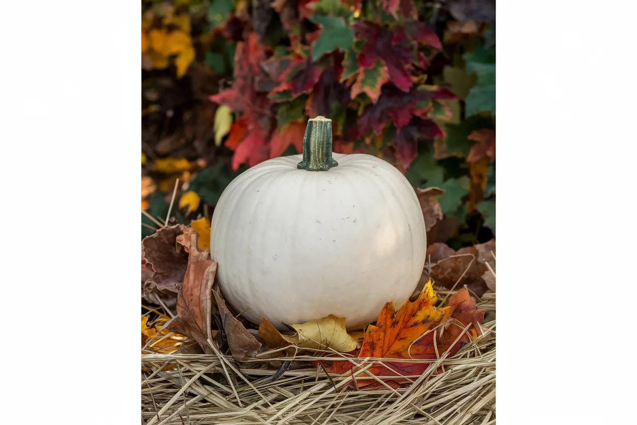 Organic Moonshine pumpkin seeds, ideal for large, healthy pumpkins in autumn harvests