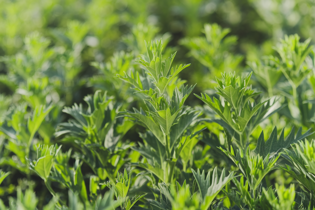 Organic cutting celery seeds, perfect for enhancing dishes with fresh herbs