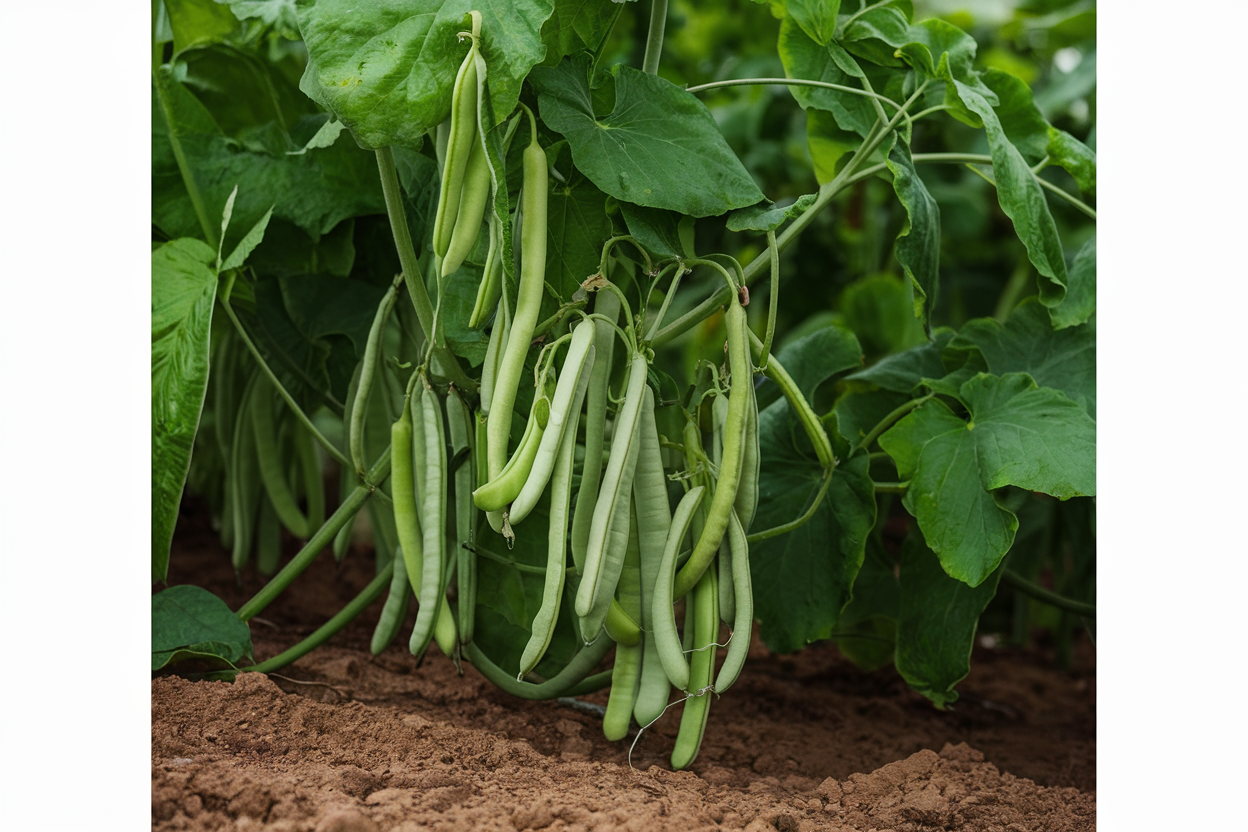 Organic Compass bean seeds, perfect for boosting soil quality and health.