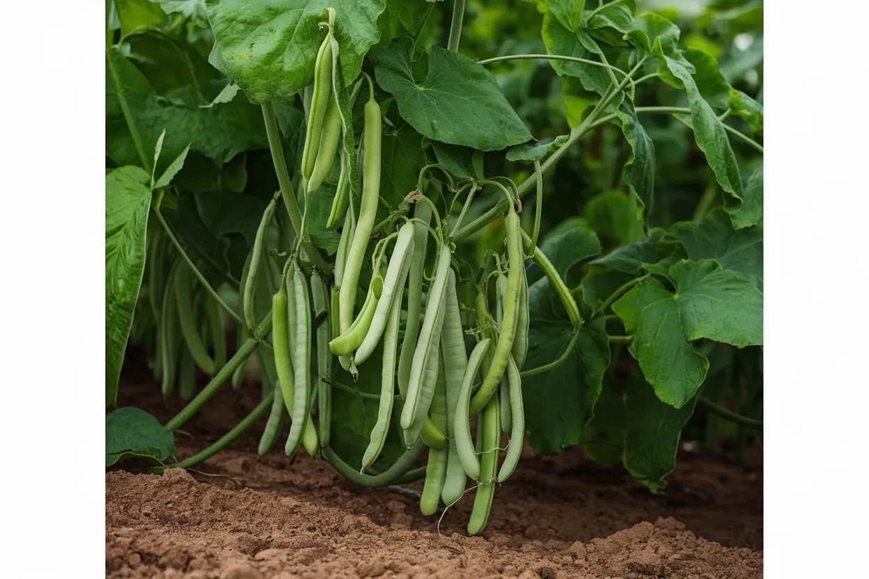 Organic Compass bean seeds, perfect for boosting soil quality and health.