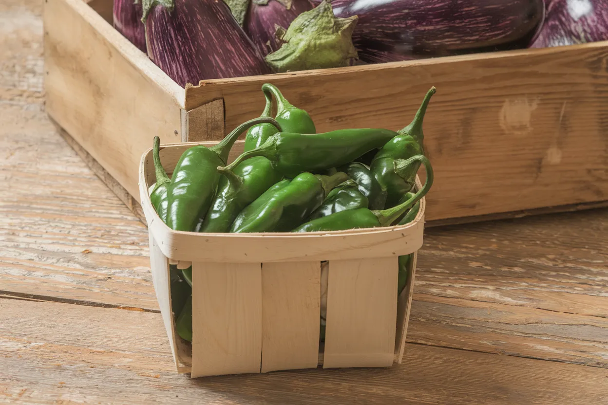 Organic spicy shishito pepper seeds, perfect for gourmet home gardens and flavorful dishes