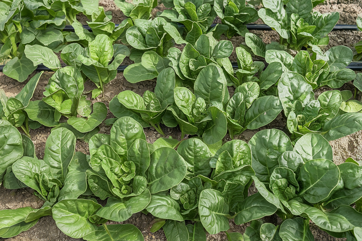 Organic Gerenuk spinach seeds, perfect for enriching garden soil and boosting plant health