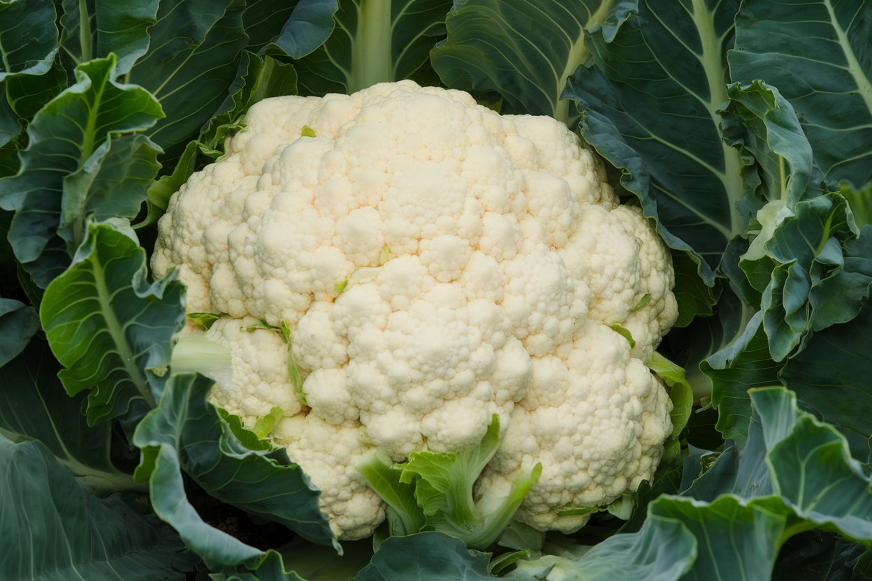 High-quality organic cauliflower seeds, ideal for growing nutritious vegetables in home gardens