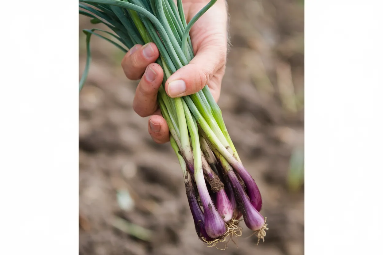 Organic Deep Purple Onion seeds ideal for enriching garden soil and health