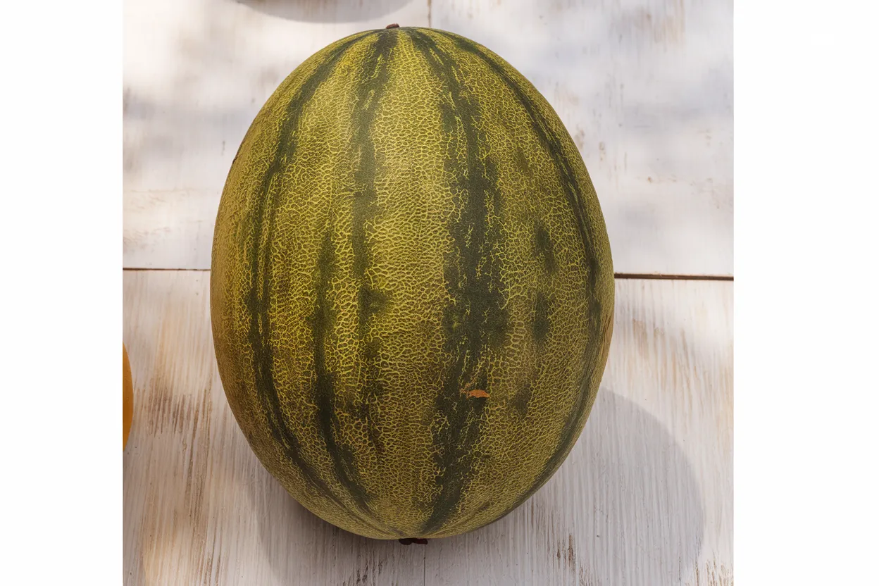 King Show premium F1 hybrid melon seeds, perfect for growing large, juicy melons