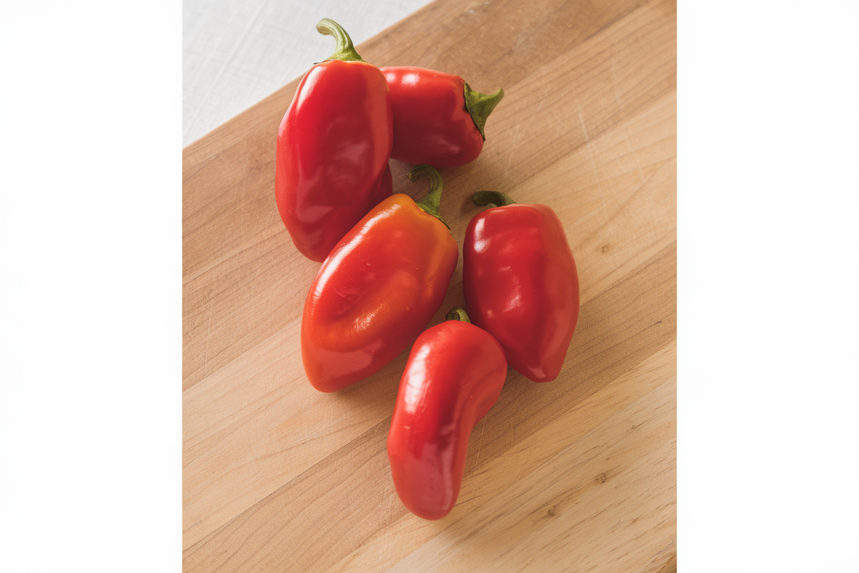 Organic Lunchbox Red snack pepper seeds, ideal for growing nutritious snacks at home