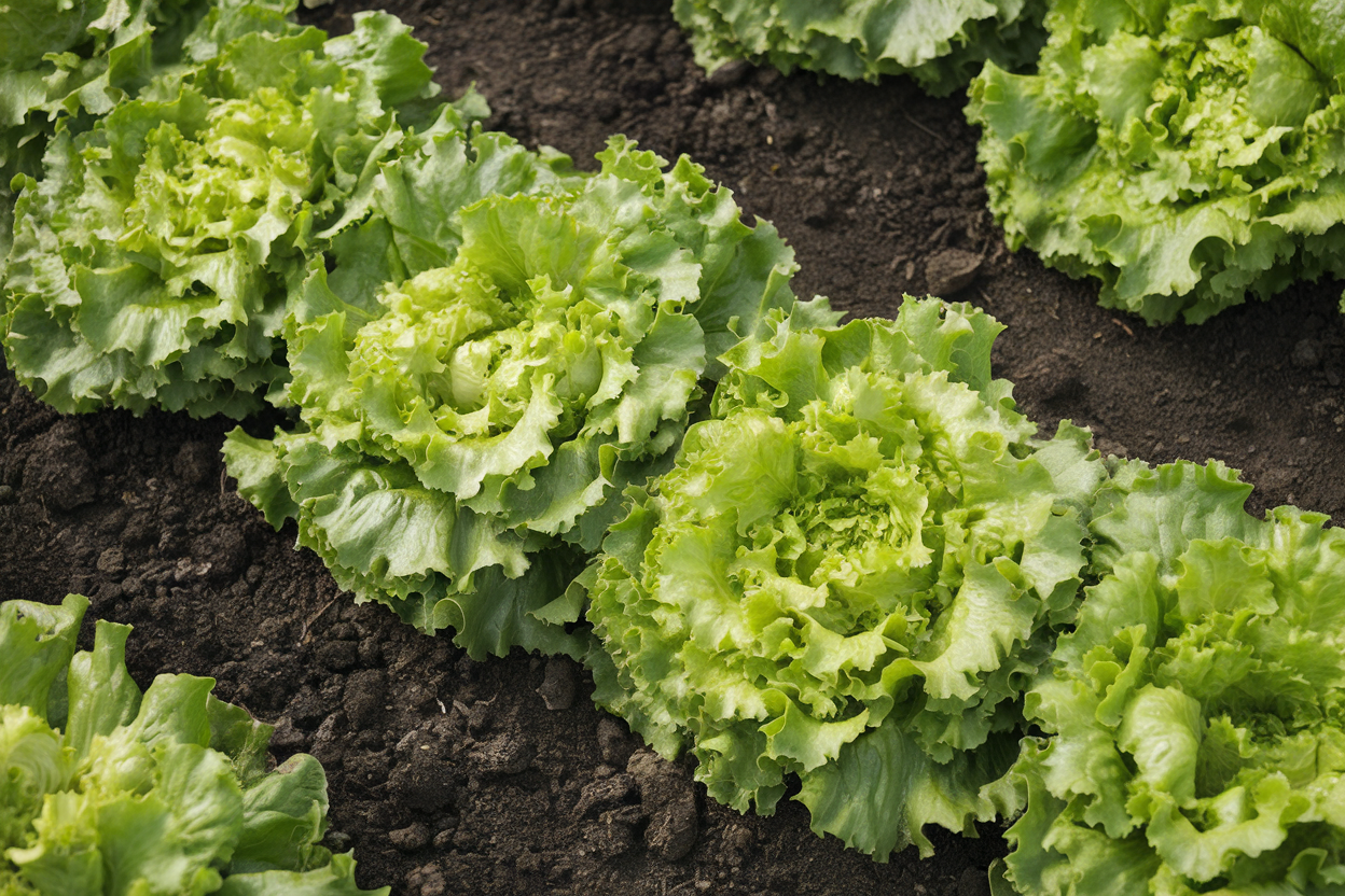 Muir organic pelleted lettuce seed, ideal for growing fresh, healthy salads at home.