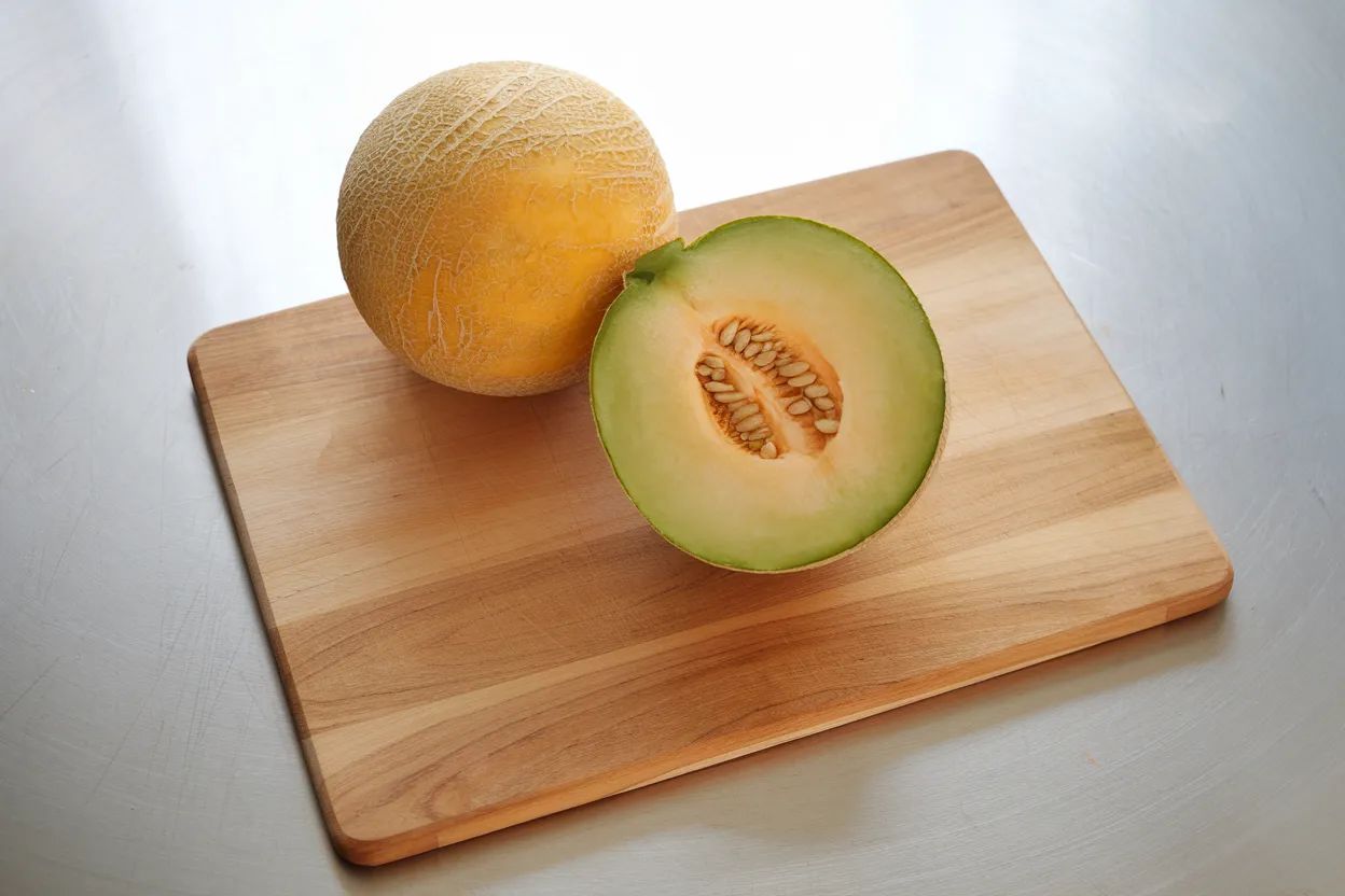 Certified organic Arava melon seeds, perfect for cultivating robust and healthy melons in home gardens