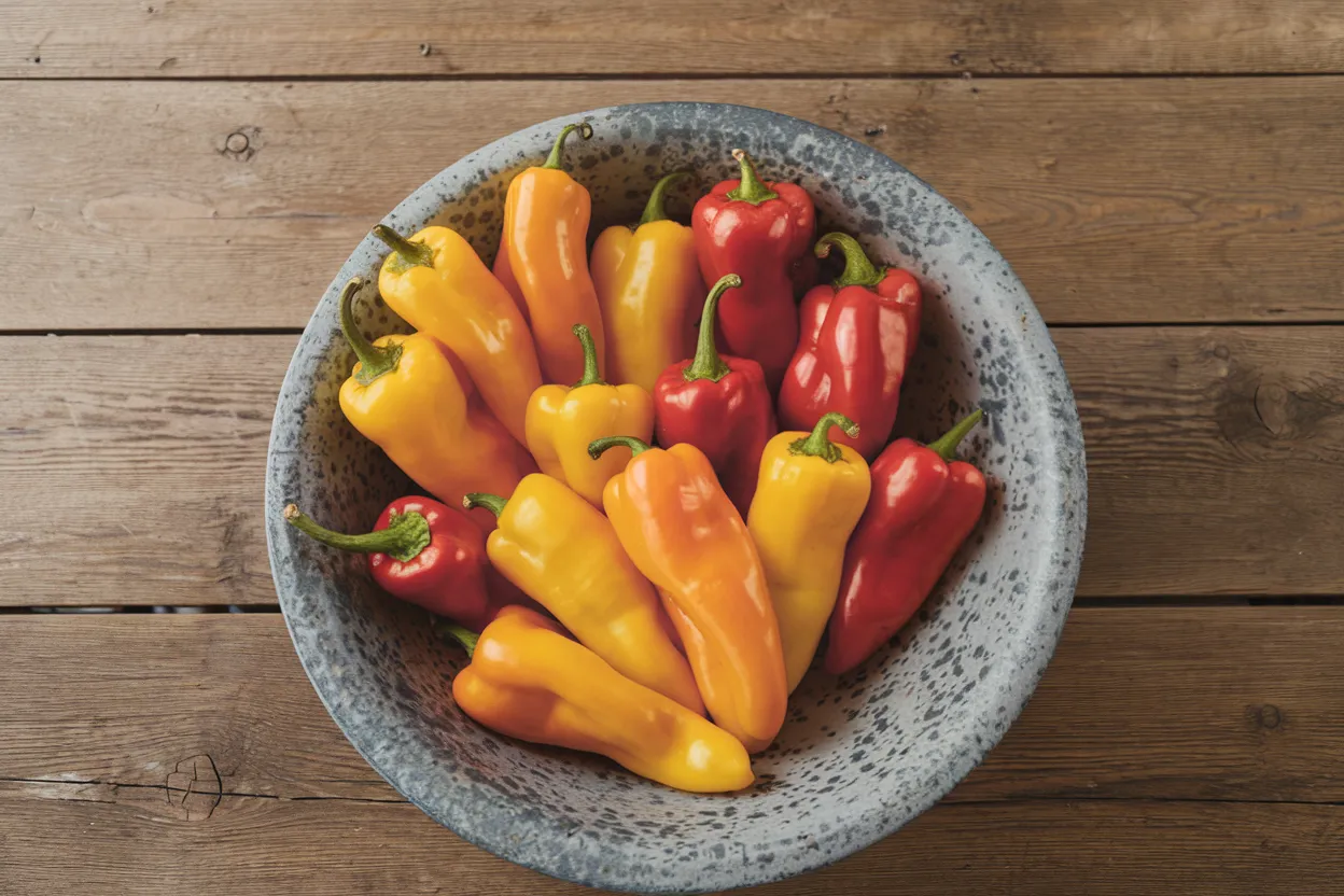 Organic Cornito Pepper seeds, ideal for enriching home garden diversity and culinary use