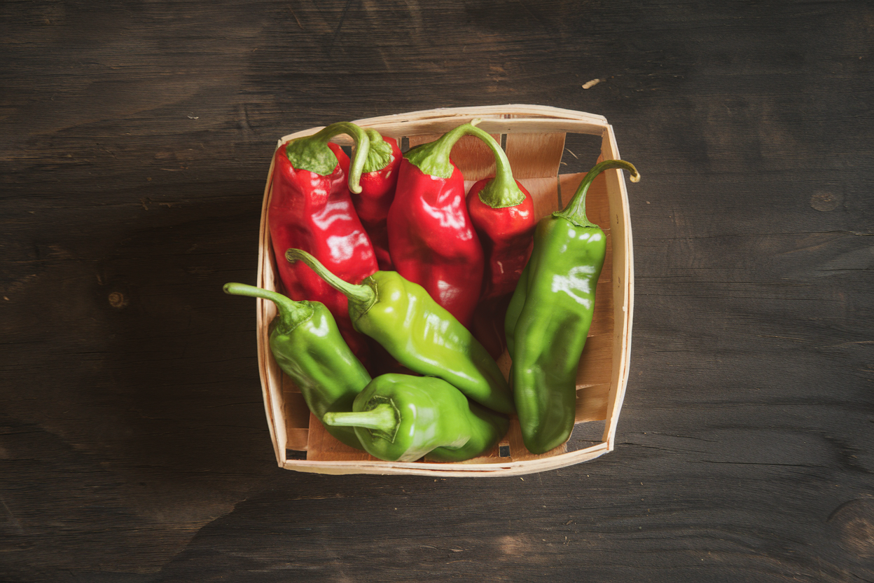 Organic spicy shishito pepper seeds, perfect for gourmet home gardens and flavorful dishes