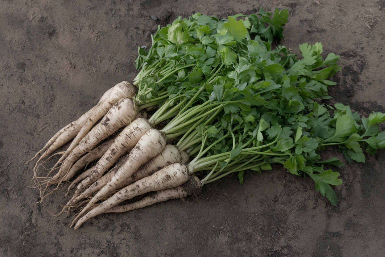 Organic parsnip seeds ideal for cultivating nutritious parsnips used in healthy meals