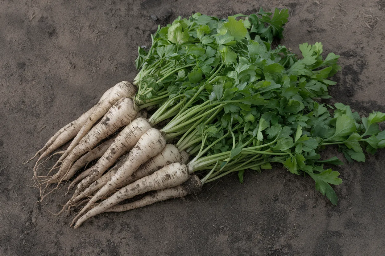 Organic parsnip seeds ideal for cultivating nutritious parsnips used in healthy meals