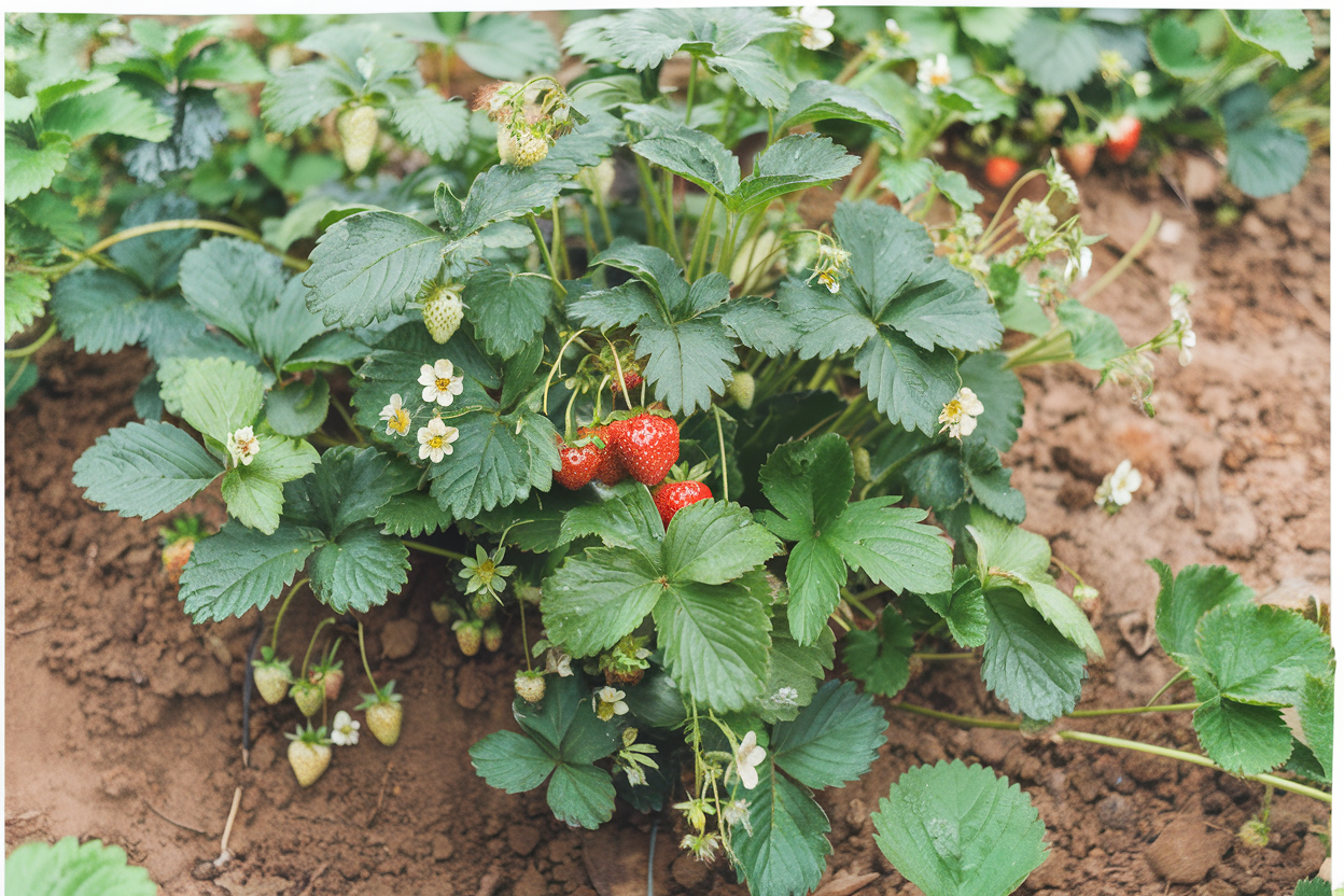 Organic Alexandria strawberry seeds, perfect for boosting garden biodiversity and health