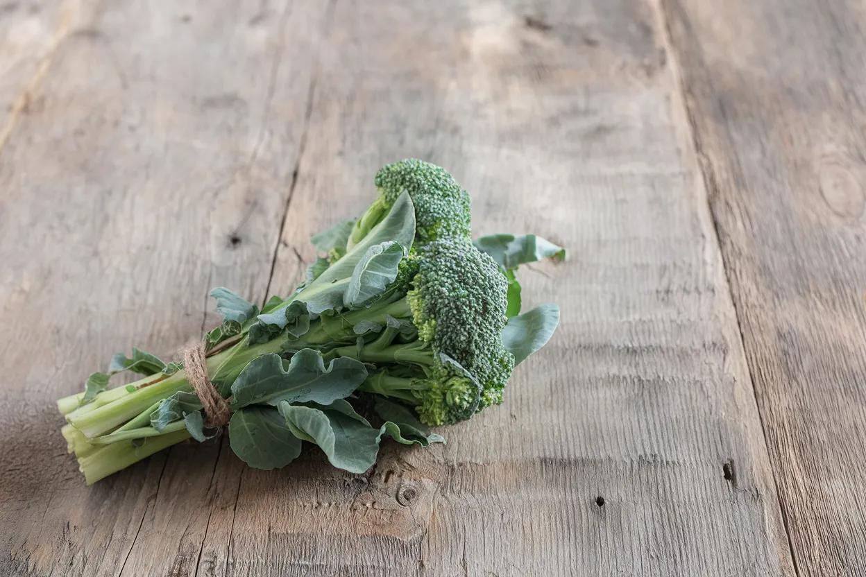 Organic De Cicco broccoli seeds, ideal for cultivating robust, healthy garden vegetables