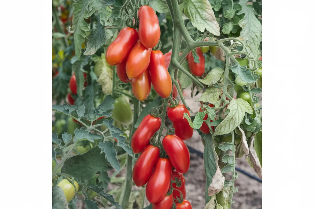 Organic Pozzano tomato seeds, ideal for growing robust and healthy tomatoes at home