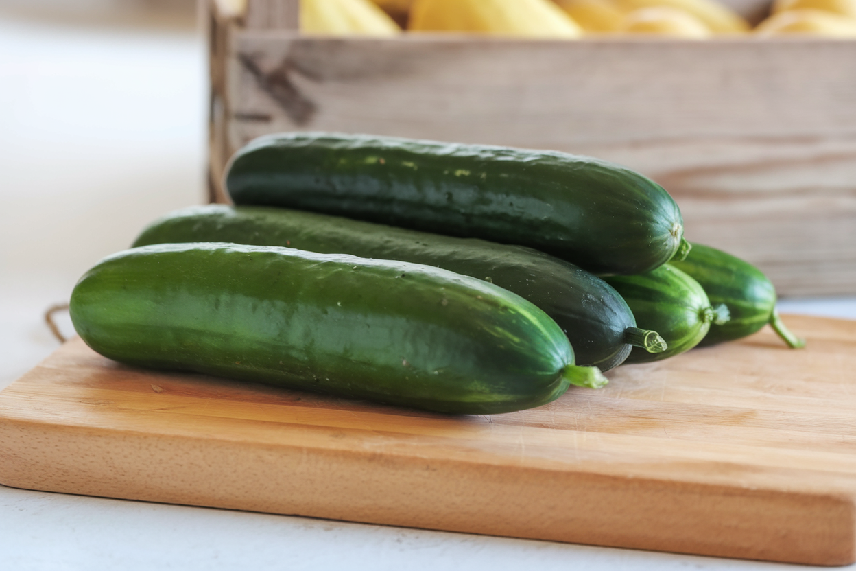 Organic Diva cucumber seeds, perfect for home gardening, yield fresh cucumbers