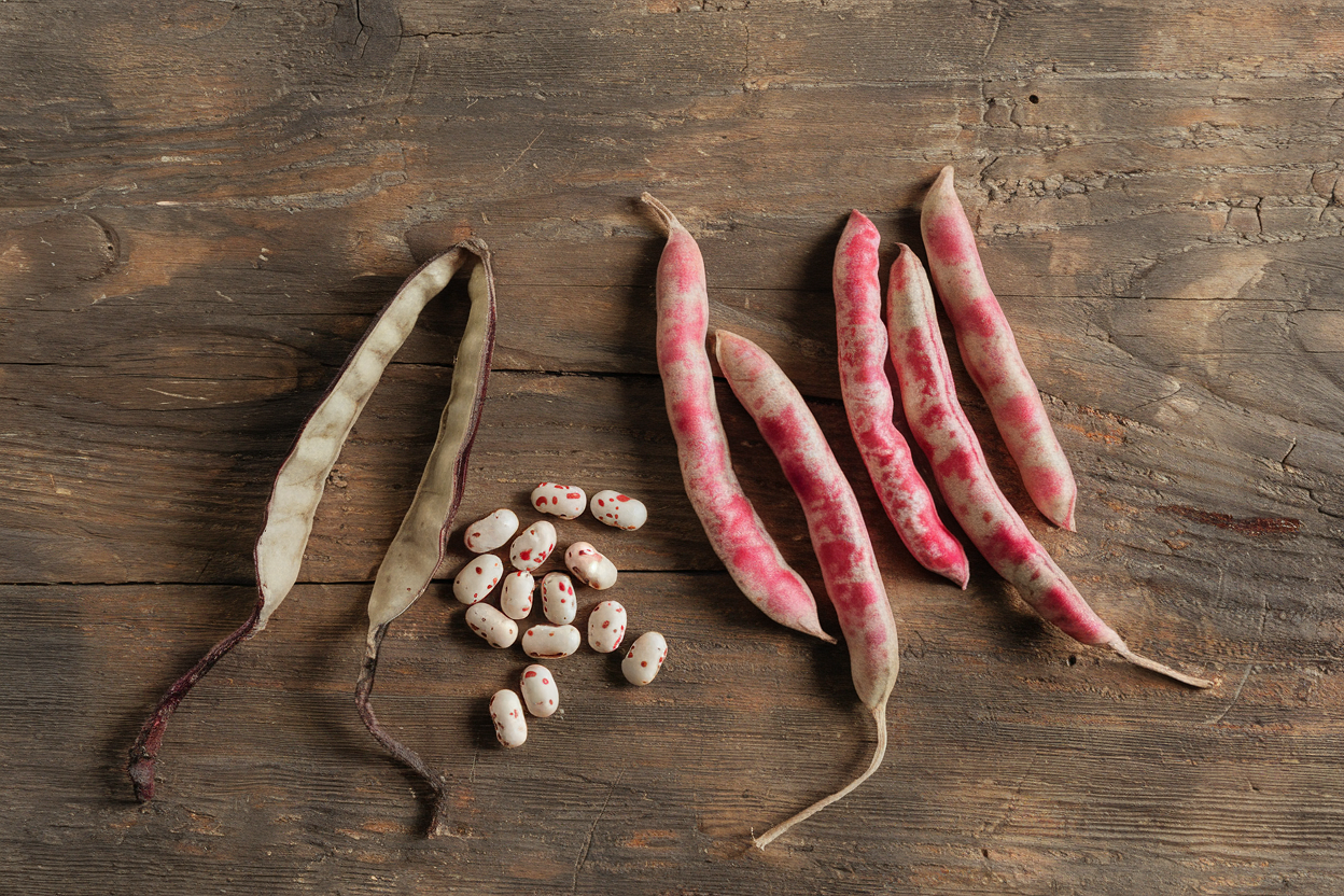 Organic Flambo bean seeds ideal for enriching garden soil and biodiversity