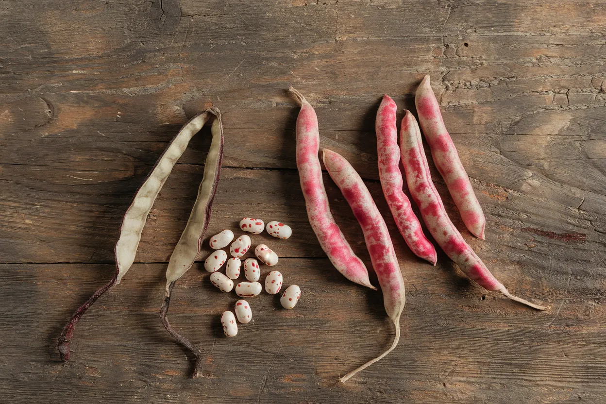 Organic Flambo bean seeds ideal for enriching garden soil and biodiversity