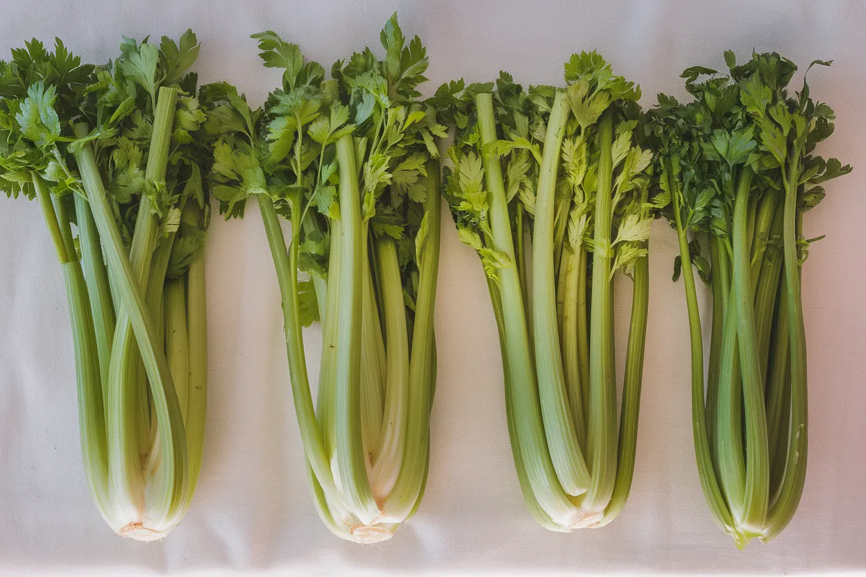 Organic pelleted celery seeds, ideal for gardeners seeking robust and healthy growth