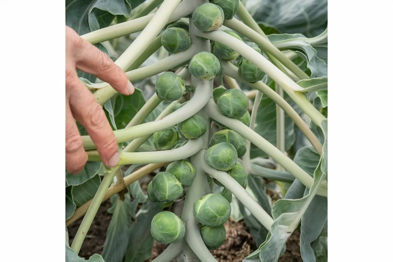 Organic Brussels sprout seeds ideal for growing nutritious sprouts in home gardens