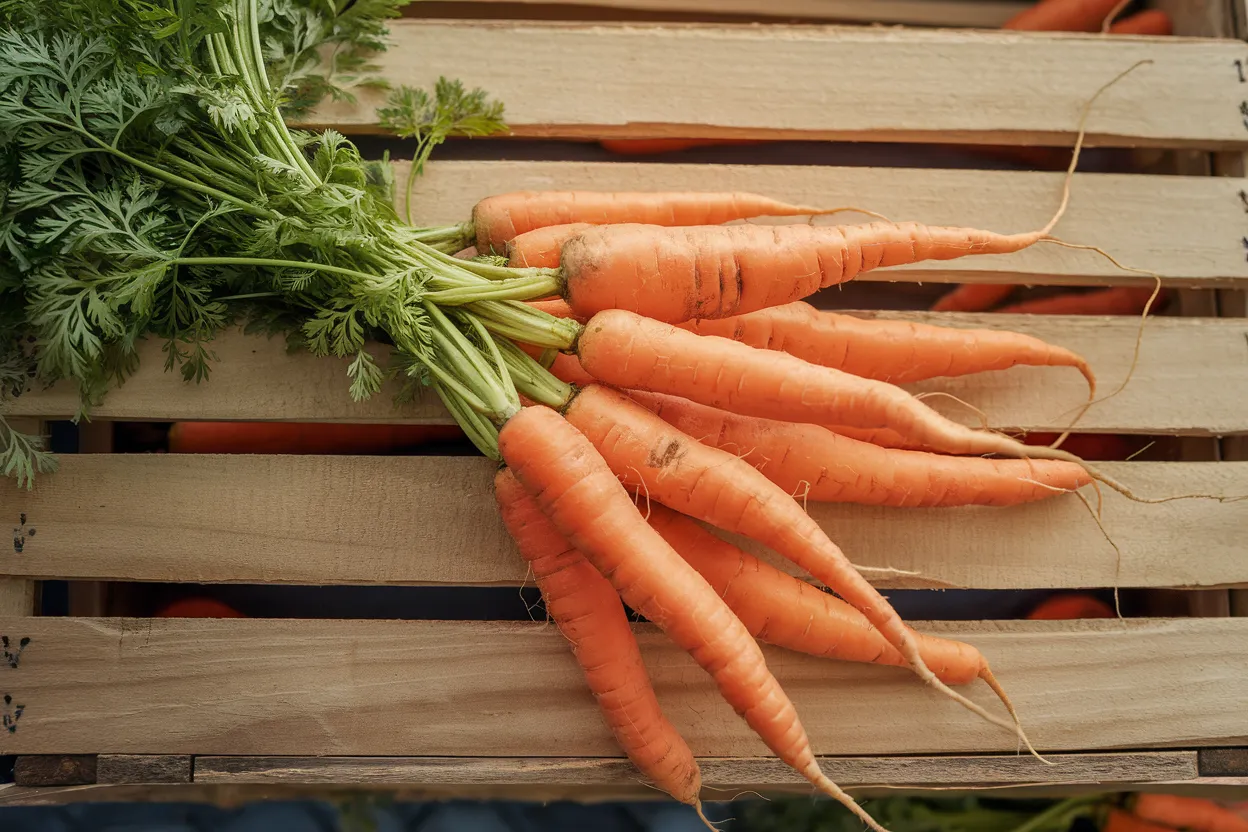 Organic carrot seeds perfect for enhancing garden vitality and producing healthy carrots