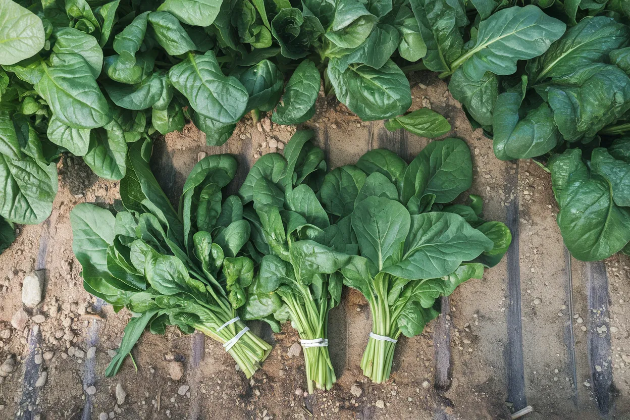 Organic Flamingo Improved spinach seeds, perfect for growing nutritious greens