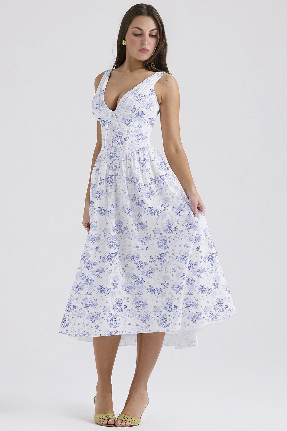 Emmelina Cotton Corset Sundress(BUY 2 FREE SHIPPING)