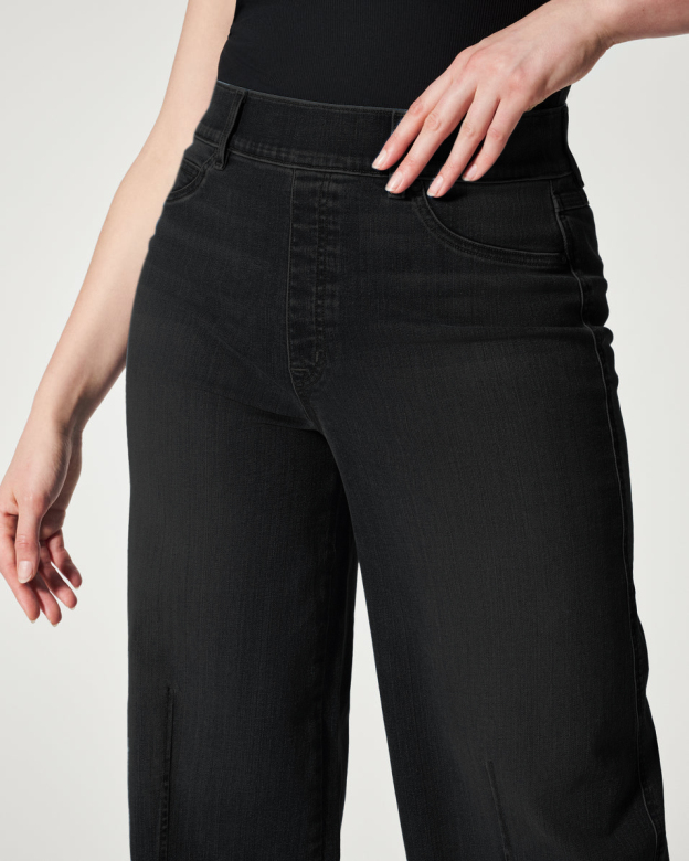 Seamed Front Wide Leg Jeans(Buy 2 Free Shipping)