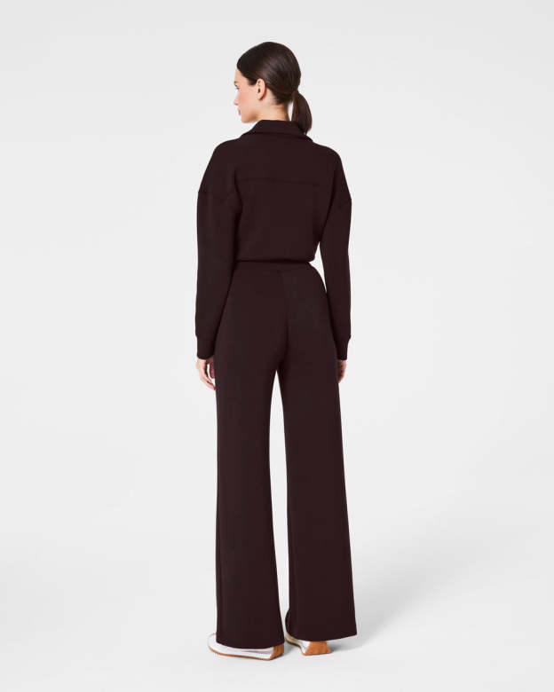 AirEssentials Long Sleeve Wide Leg Jumpsuit (Buy 2 Free Shipping)