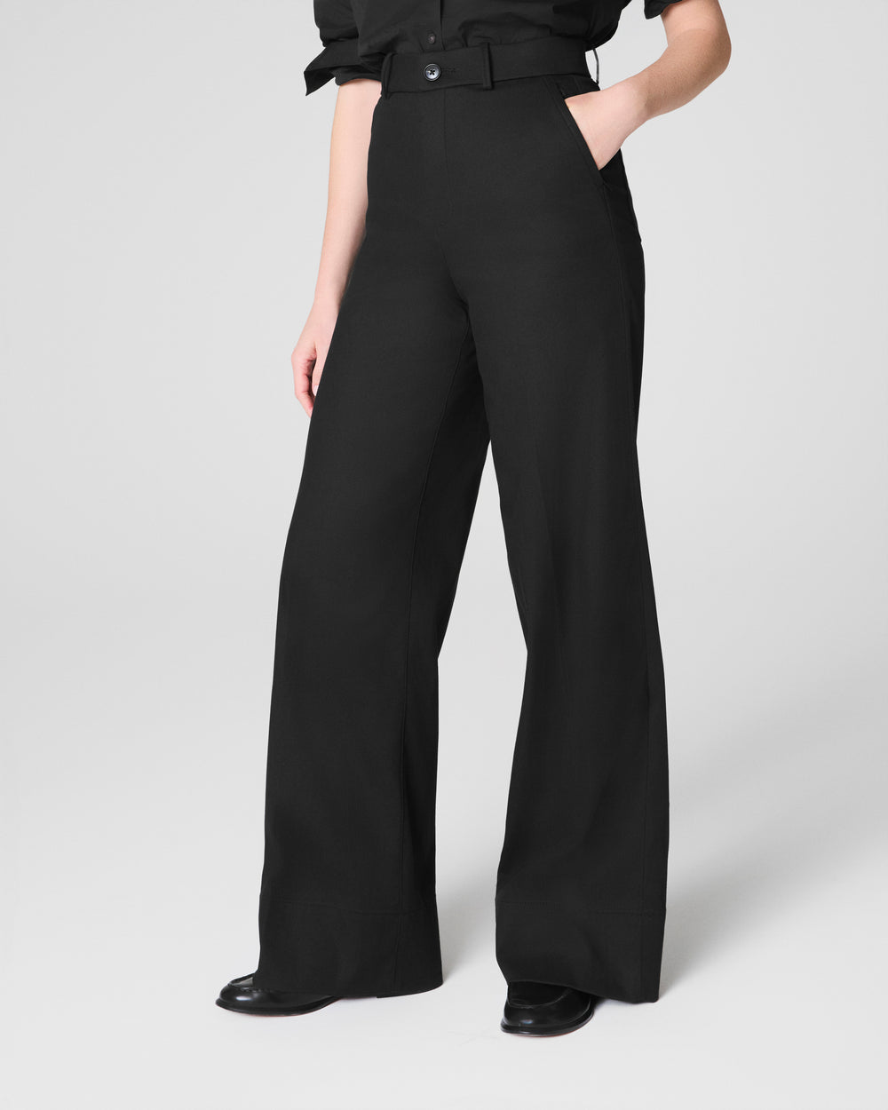 Stretch Twill Wide Leg Pant(Buy 2 Free Shipping)