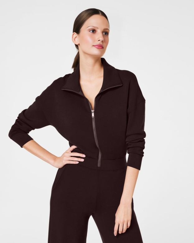AirEssentials Long Sleeve Wide Leg Jumpsuit (Buy 2 Free Shipping)