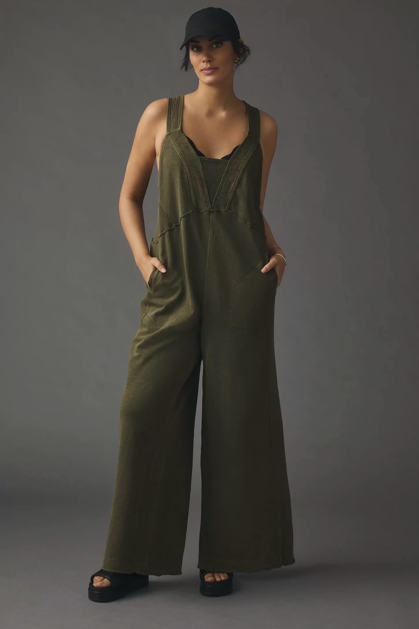Relaxed Fit Wide Leg Jumpsuit(Buy 2 Free Shipping)