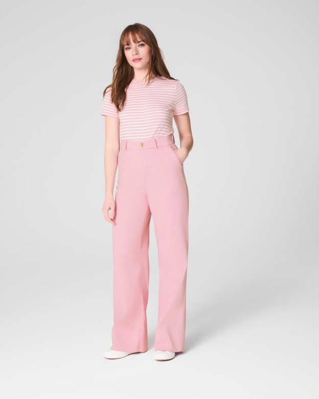 Tummy Control Stretch Twill Wide Leg Pant(Buy 2 Free Shipping)