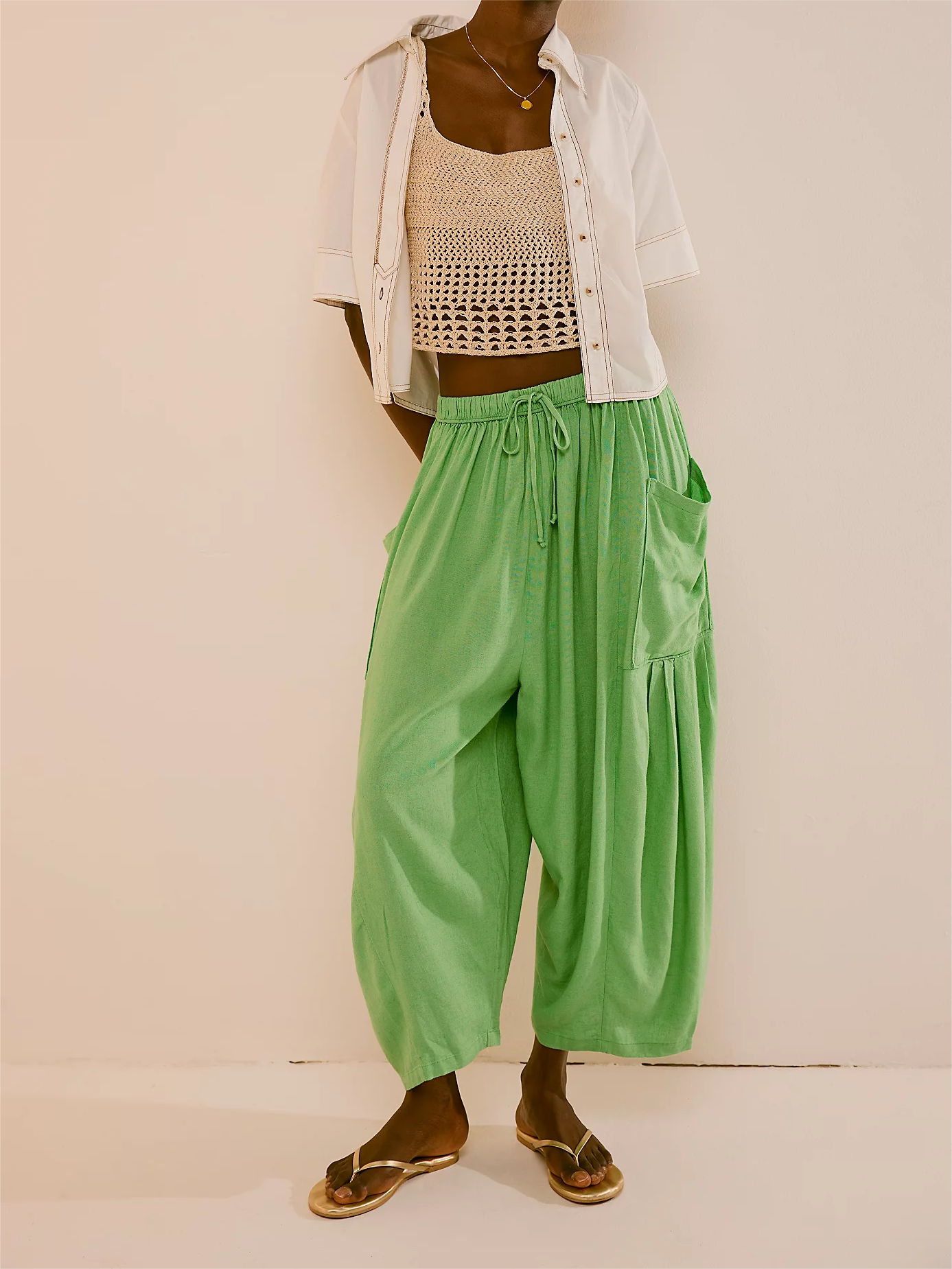 Plus Summer Quinn Pants(BUY 2 FREE SHIPPING )