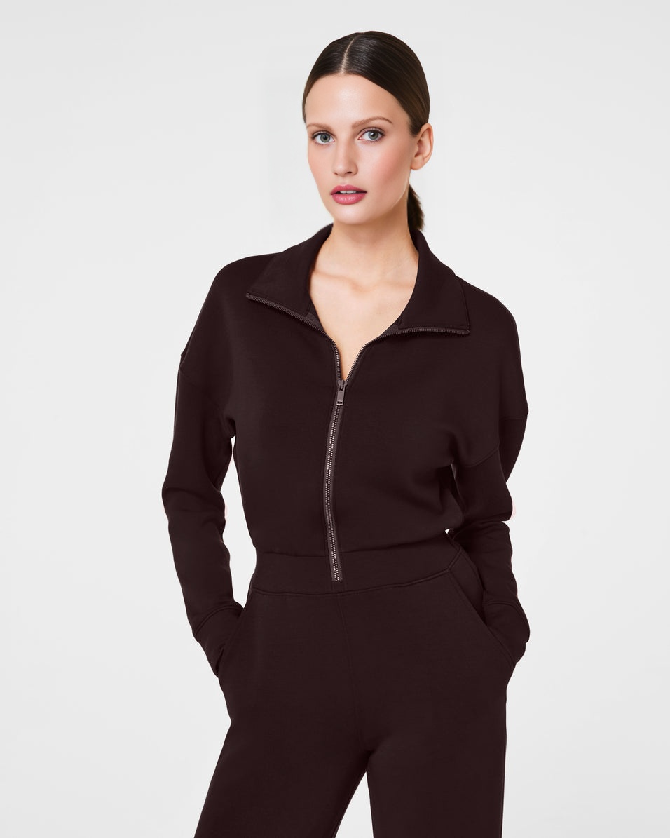 AirEssentials Long Sleeve Wide Leg Jumpsuit (Buy 2 Free Shipping)