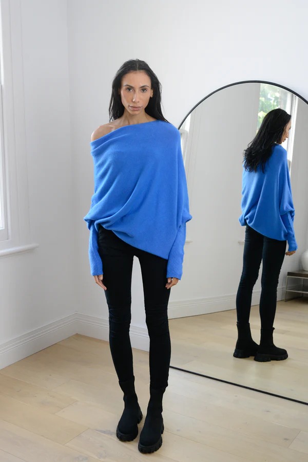 Asymmetric Draped Jumper (Buy 2 Free Shipping)