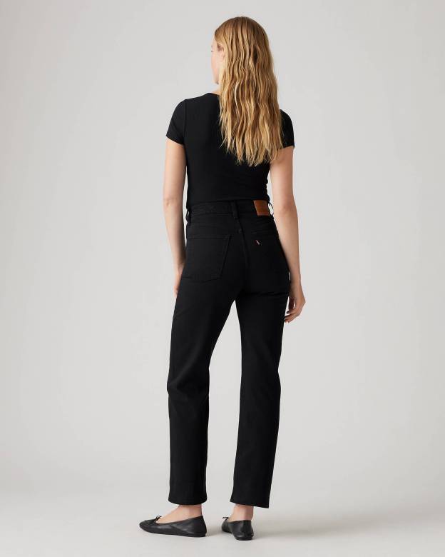 Levis Hidden Buttons Ribcage Straight Ankle Jeans (Buy 2 Free Shipping)