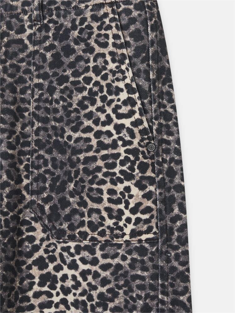 Leopard Print Cargo Jeans(Buy 2 Free Shipping)