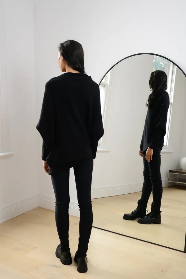 Asymmetric Draped Jumper (Buy 2 Free Shipping)