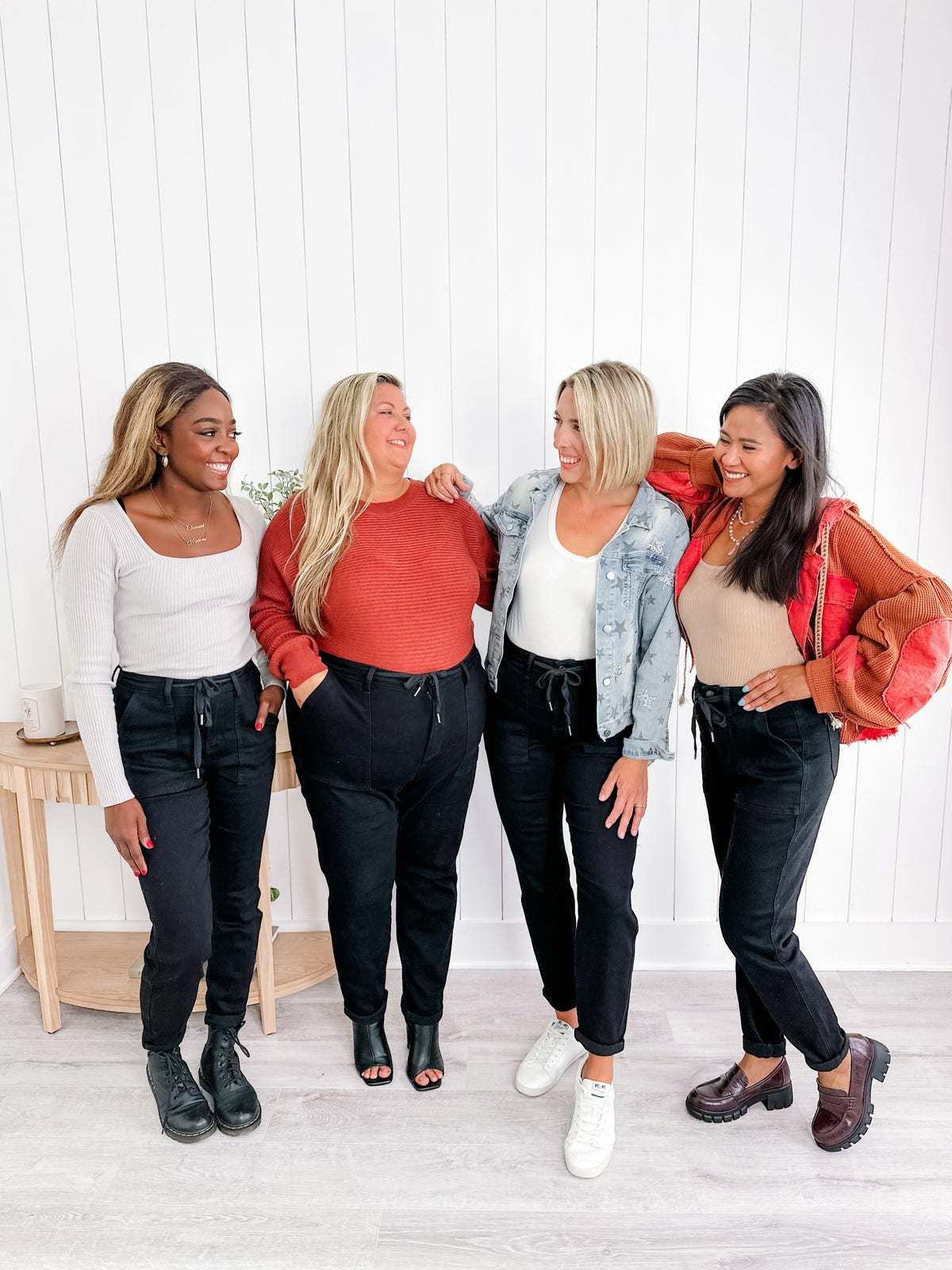 Judy Blue Stretch Pull On Denim Joggers (Buy 2 Free Shipping)