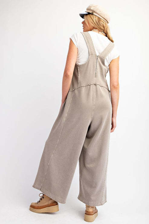 Relaxed Fit Wide Leg Jumpsuit(Buy 2 Free Shipping)