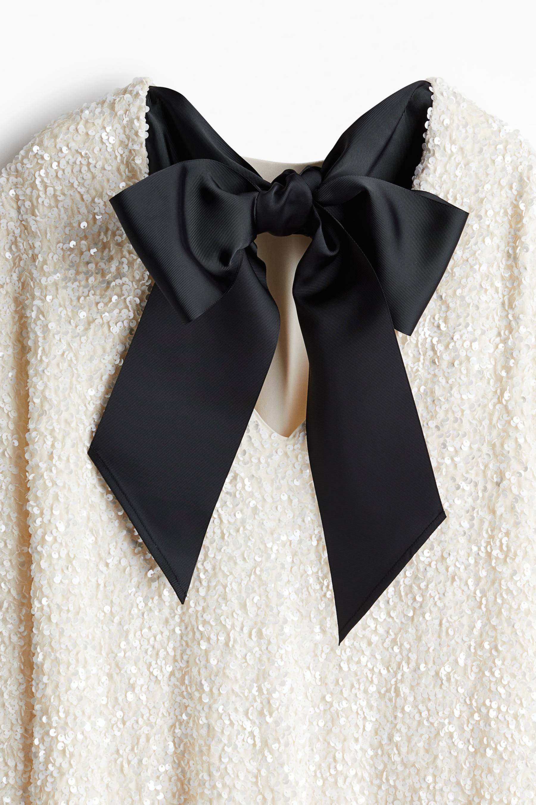 Sequined Tie-back Dress (Buy 2 Free Shipping)