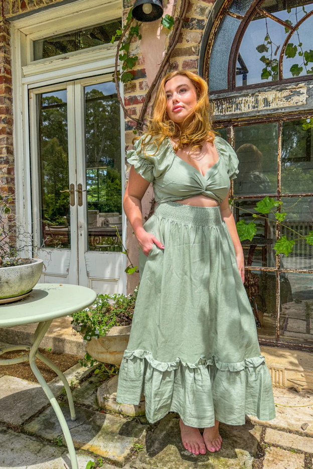 Reversible Ruffle Dress(BUY 2 FREE SHIPPING)