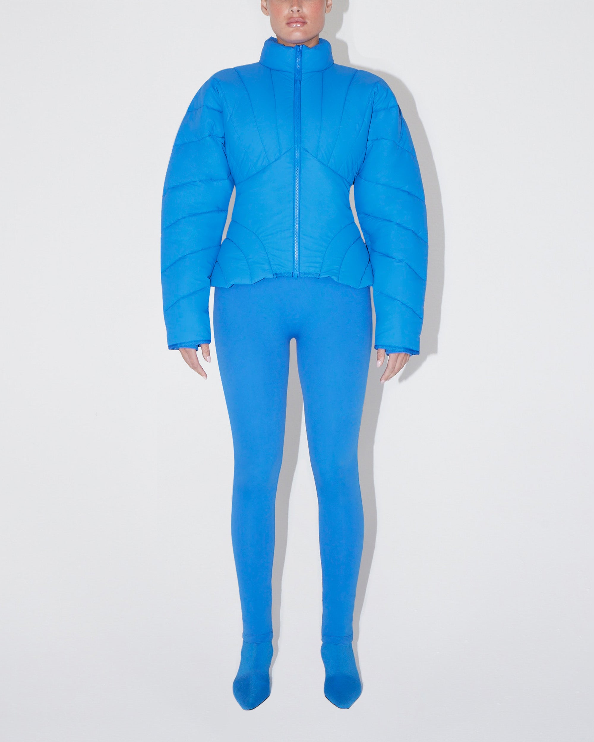 Sculpted Puffer Jacket