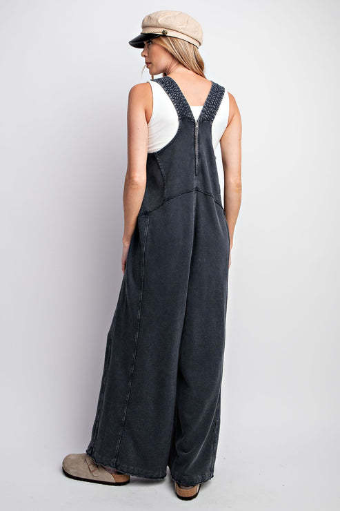 Relaxed Fit Wide Leg Jumpsuit(Buy 2 Free Shipping)