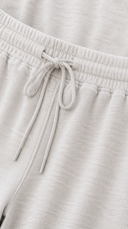 American Minimalist Casual Sports Shorts Set